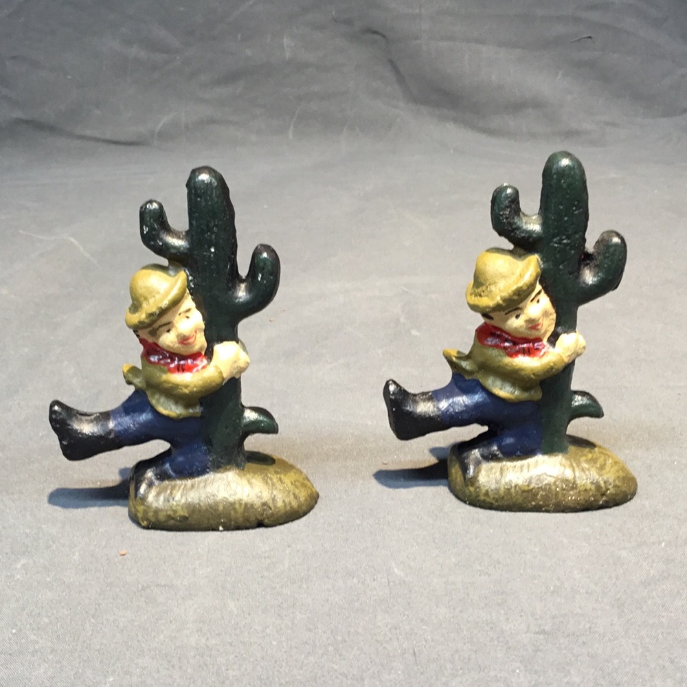 Vintage Design Toscano Drunken Man Cactus Cliff Cast Iron Bottle Openers